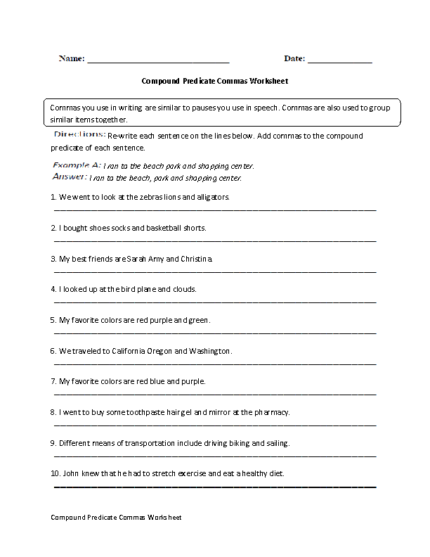 20 Best Images Of Sentence Structure Worksheets 7th Grade Simple Sentences Worksheets 8th