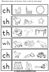 Digraph Worksheets Kindergarten