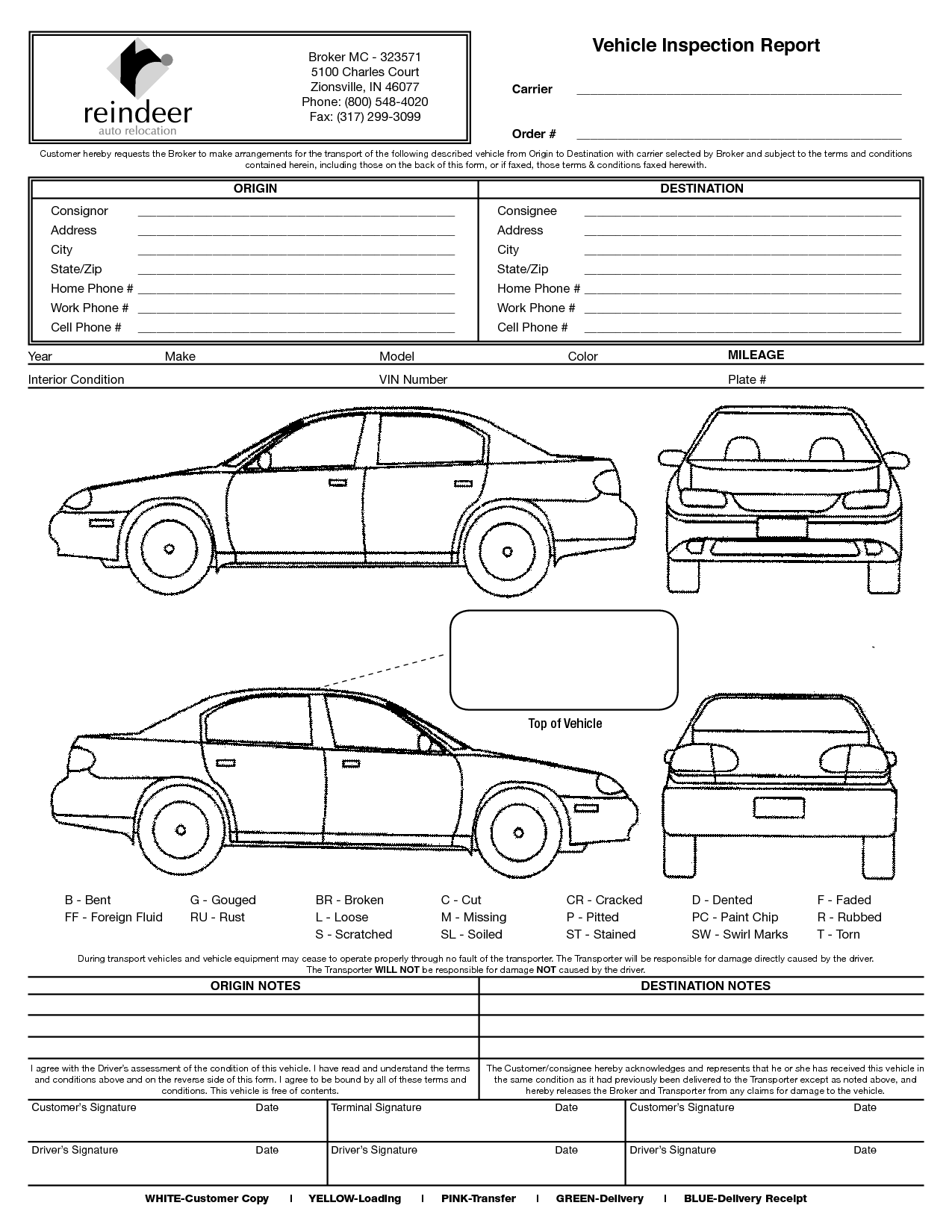 free-printable-driver-vehicle-inspection-report-form-2023-calendar