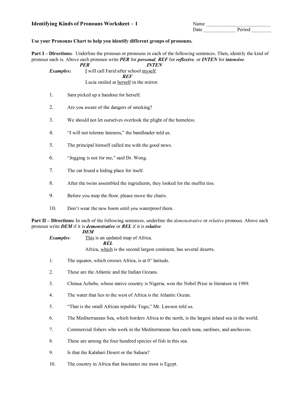 intensive-pronoun-worksheet