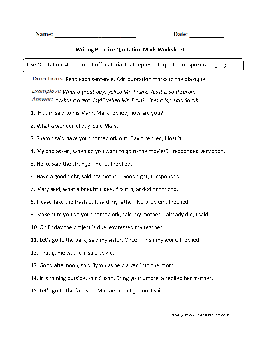 Speech marks worksheet year 3 Speech marks worksheet year 3 picture