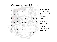 Free Printable Christmas Word Search Puzzles