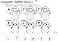 Kindergarten Winter Worksheets