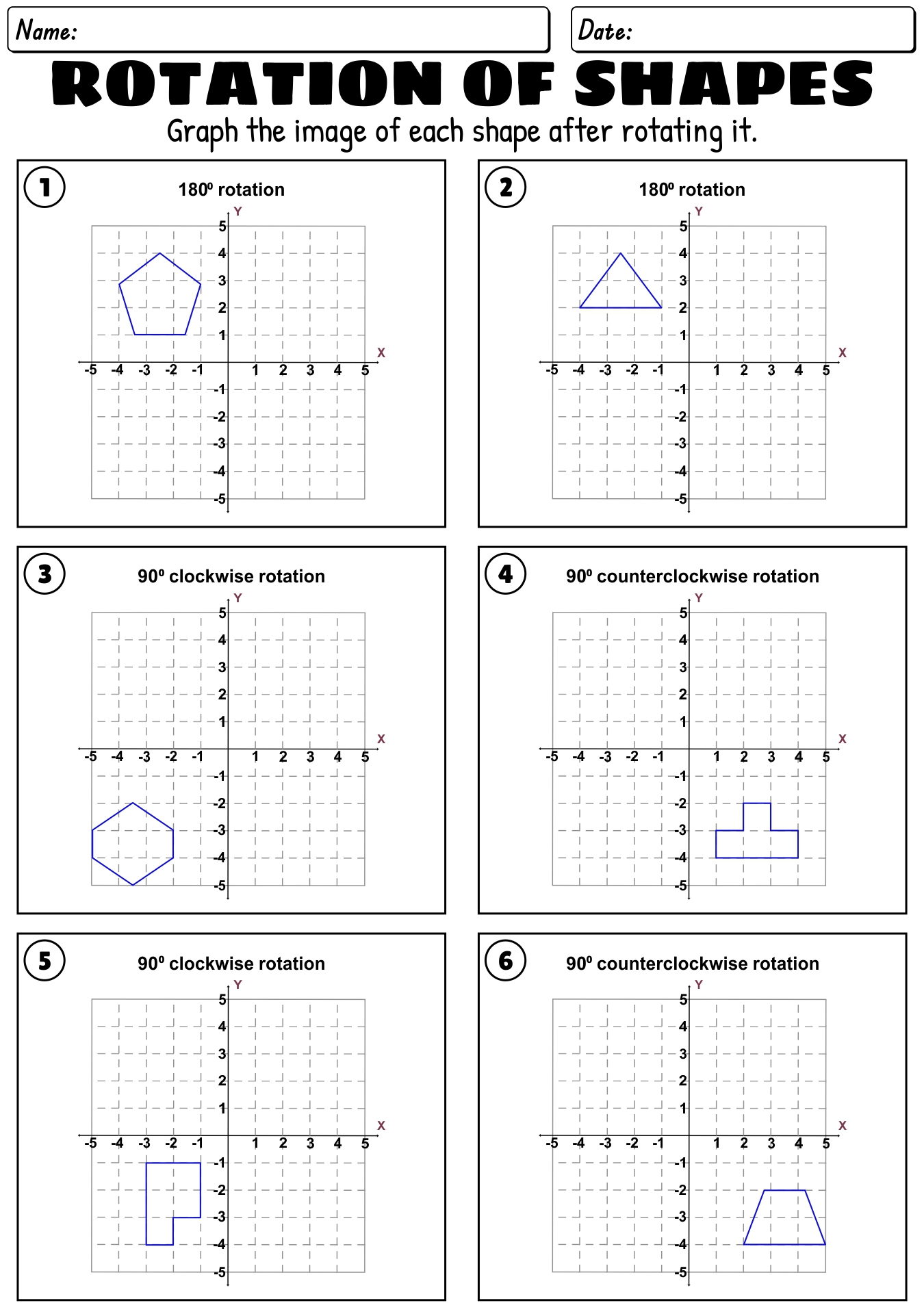 8th Grade Math Transformations Worksheet - algebra 1 worksheets linear
