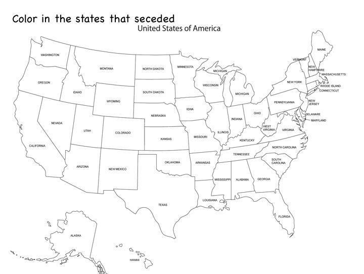 13 Best Images Of Usa Map Worksheet Blank Us Map With States Labeled