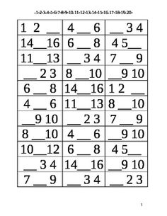 16 Best Images of Kindergarten Cut And Paste Math Worksheets Missing