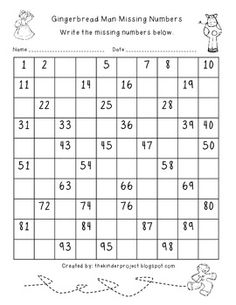 18 Best Images of 1 To 100 Backward Missing Number Worksheets - Missing