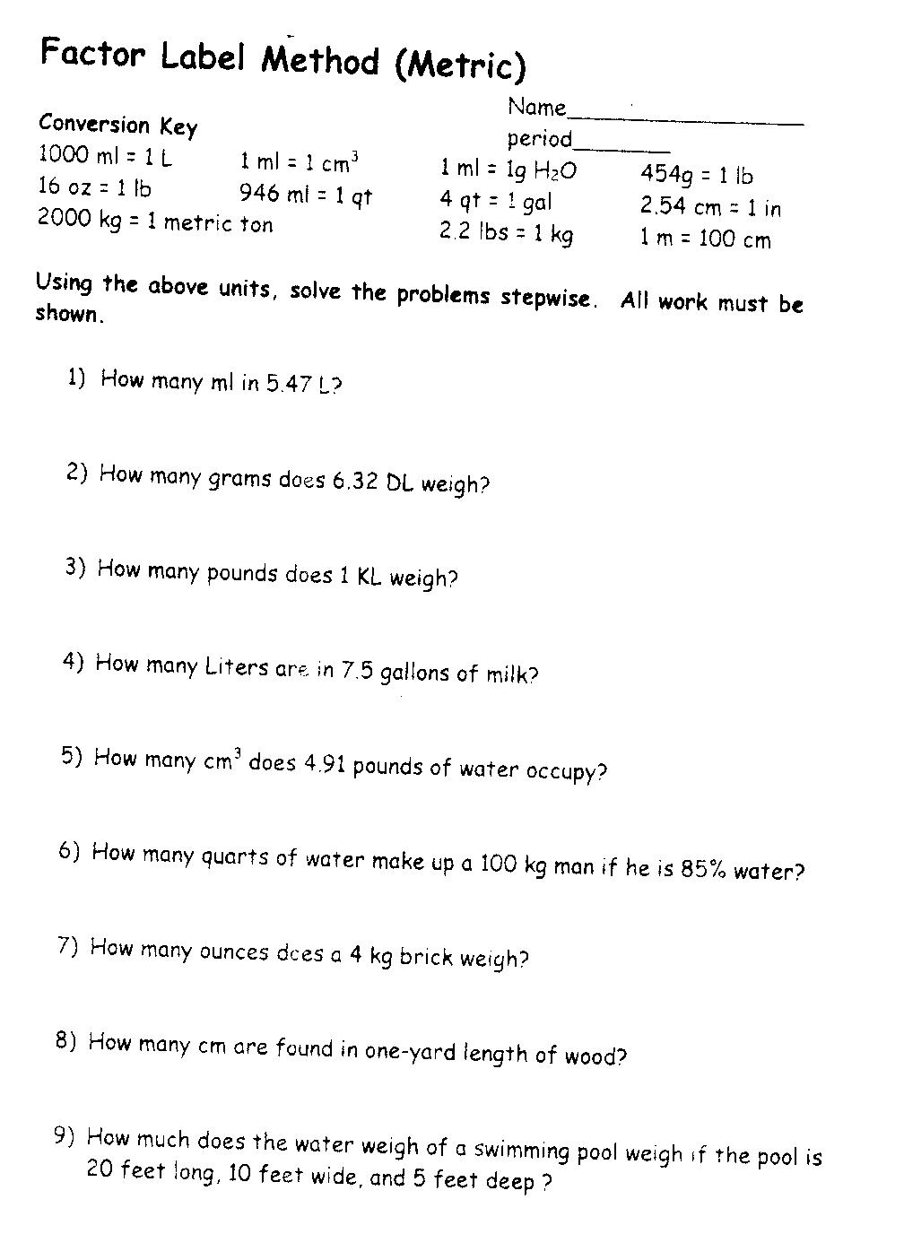 15 Best Images of Specific Heat Worksheet Answer Key - Specific Heat