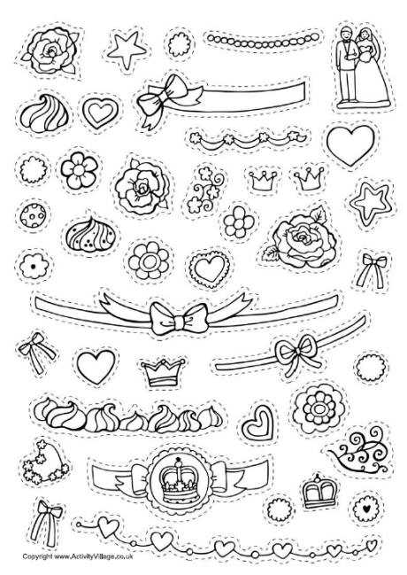 15 Best Images of Cake Decorating Worksheets - Coloring ...