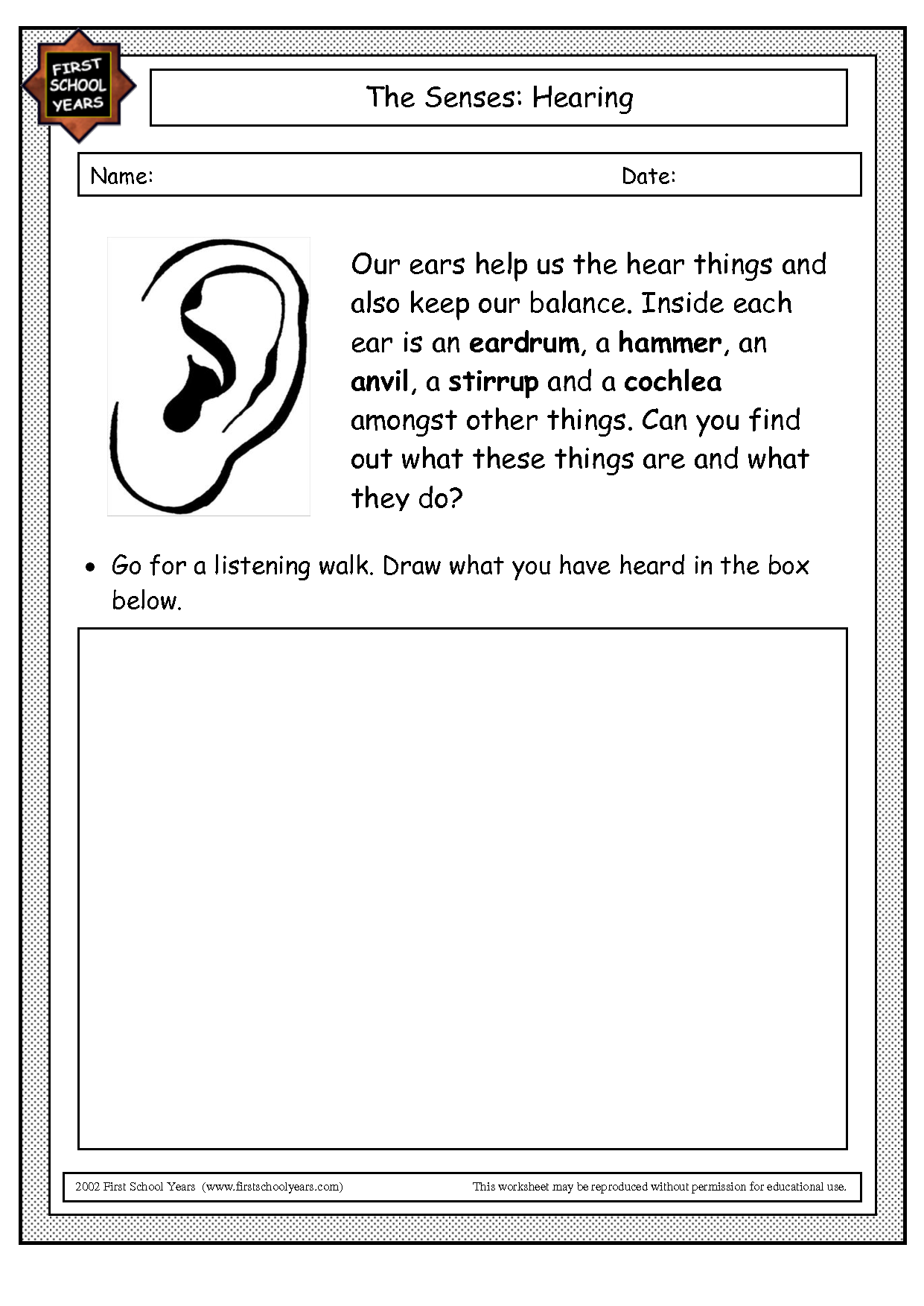7 Best Images of Inner Ear Diagram Worksheet - Outer Middle Inner Ear