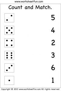 Bingo Marker Number Worksheets