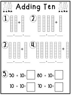 15 Best Images of First Grade Worksheets Counting By 10s - Skip