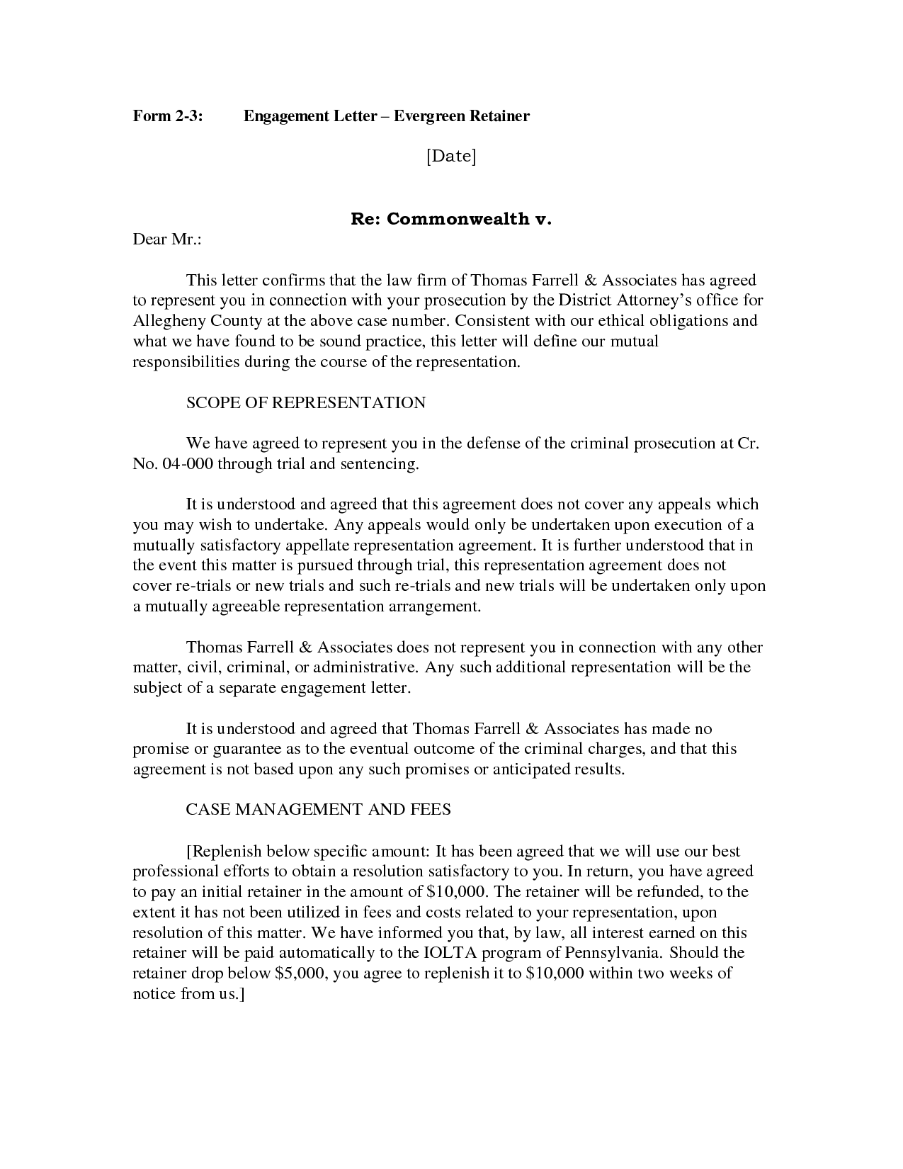 letter sample retainer attorney evaluation employee worksheet technician pharmacy performance form competency worksheeto via