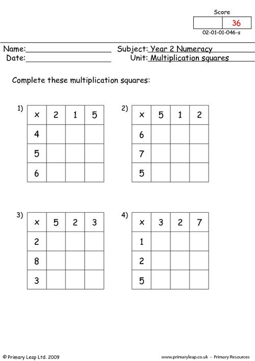 11 Best Images of Worksheets Multiplying Difference Of Squares