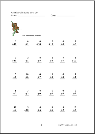 12 Best Images of Picture Addition Worksheets With Sum To 15 - Addition
