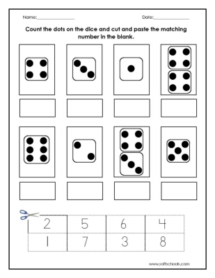 9 Best Images of Counting Dots Worksheets - Tracing Numbers 1 5