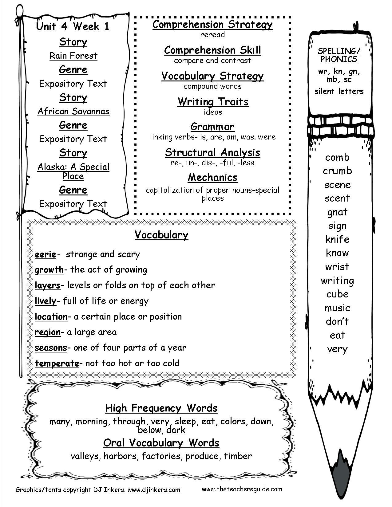 17 Best Images of Teaching Guide Words Worksheets Place
