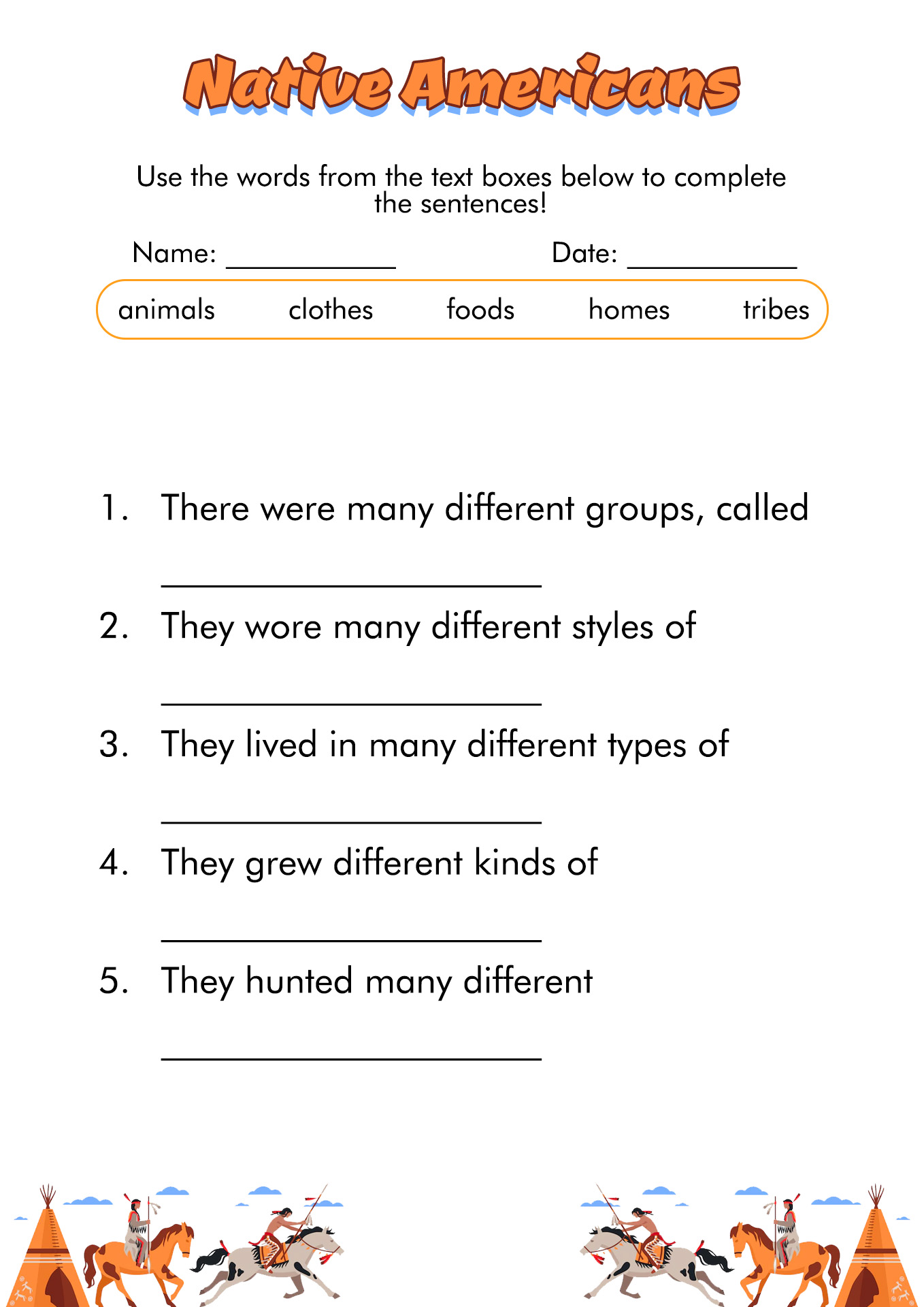 13 Best Images of Worksheets Native American Inuit Native American