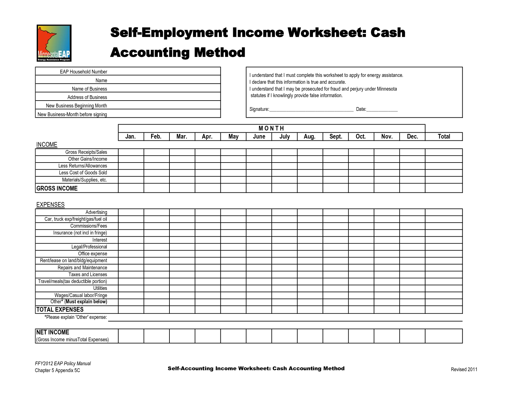 16 Best Images of Budget Worksheet Self-Employed - Make a Budget