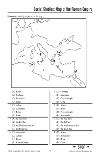 7 Best Images of Ancient Rome Map Worksheet - Ancient Rome Map Coloring