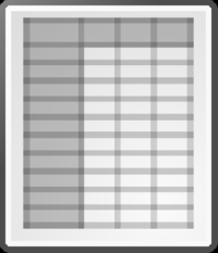 Excel Spreadsheet Clip Art