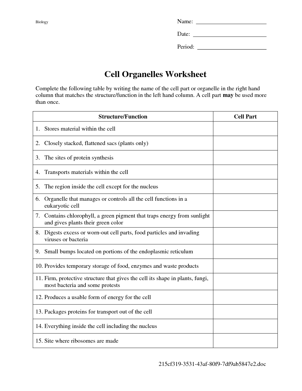 13-best-images-of-function-of-organelles-worksheet-cell-organelles-worksheet-answers-cell