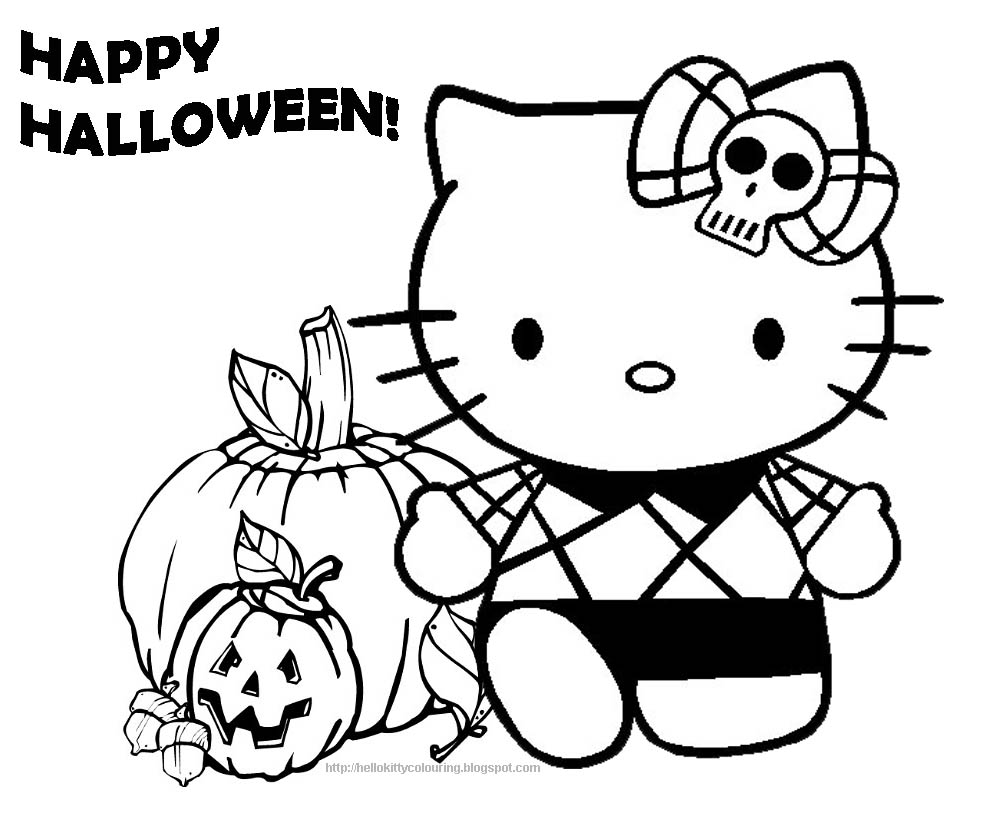 Color Halloween Coloring Pages