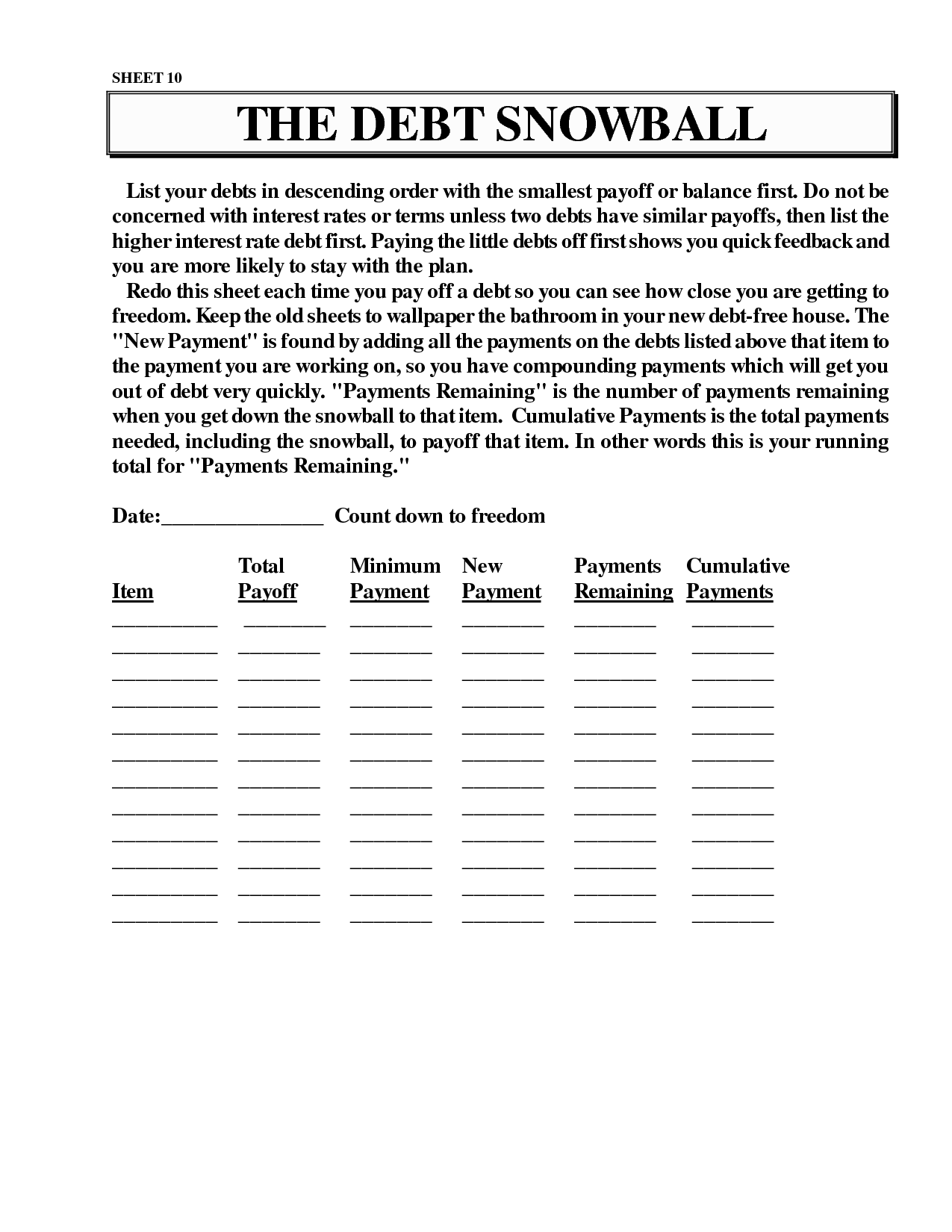 16 Best Images of Dave Ramsey Budget Worksheet PDF  Free Printable Dave Ramsey Budget 