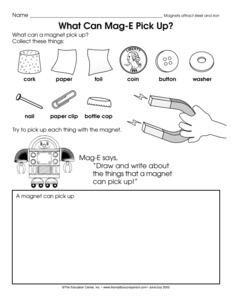 16 Best Images of Magnet Worksheets For Kindergarten - Kindergarten