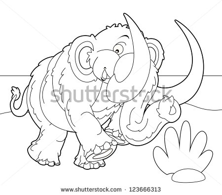 Mammoth Coloring Pages