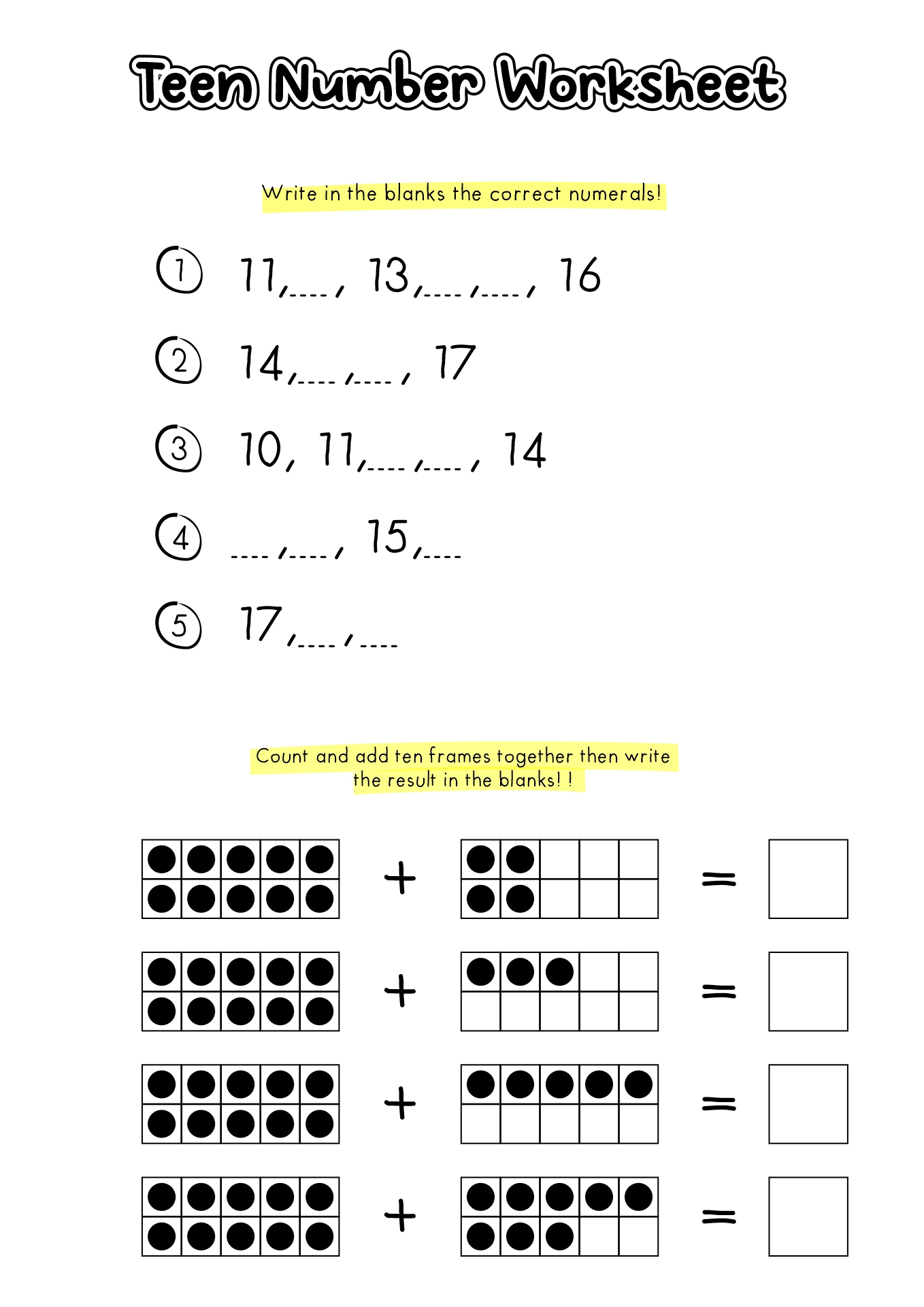 16-best-images-of-teen-number-practice-worksheet-teen-number-worksheet-kindergarten-ten-frame