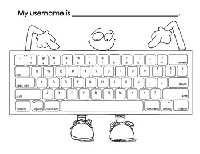 Printable Computer Keyboard Typing Practice To