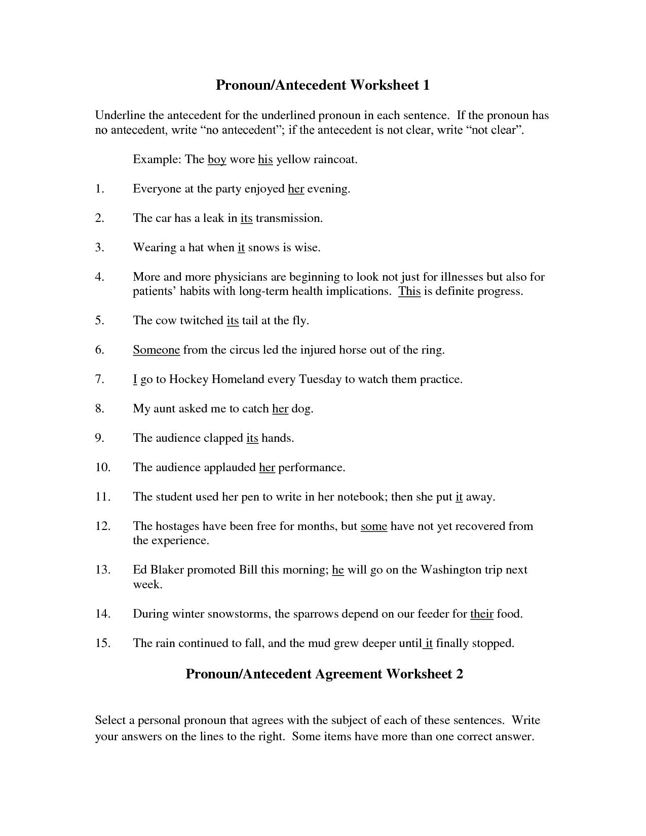 16 Best Images of Spanish Pronoun Worksheet Printable - Subject