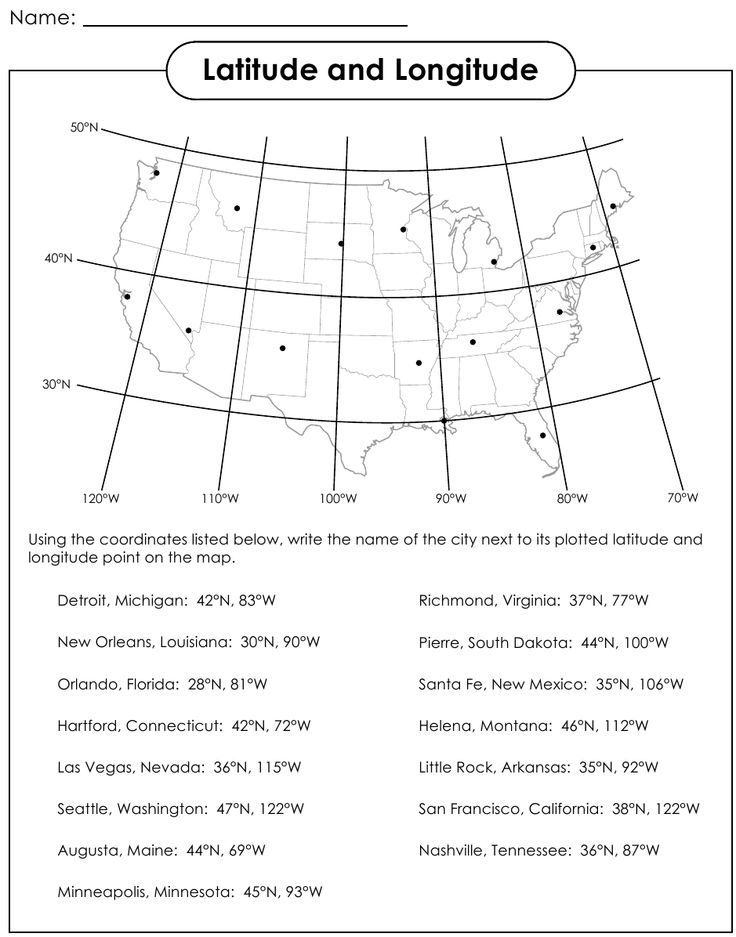 11 Best Images Of 5th Grade Geography Worksheets 5th Grade Map Worksheets Geography Latitude