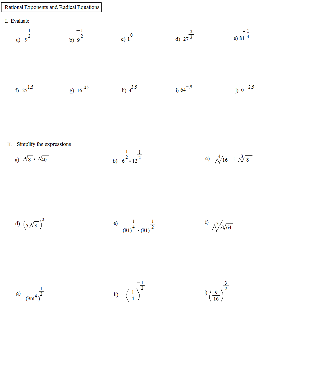 9 Best Images of Factoring Trinomials Worksheet Answer Key Common Core