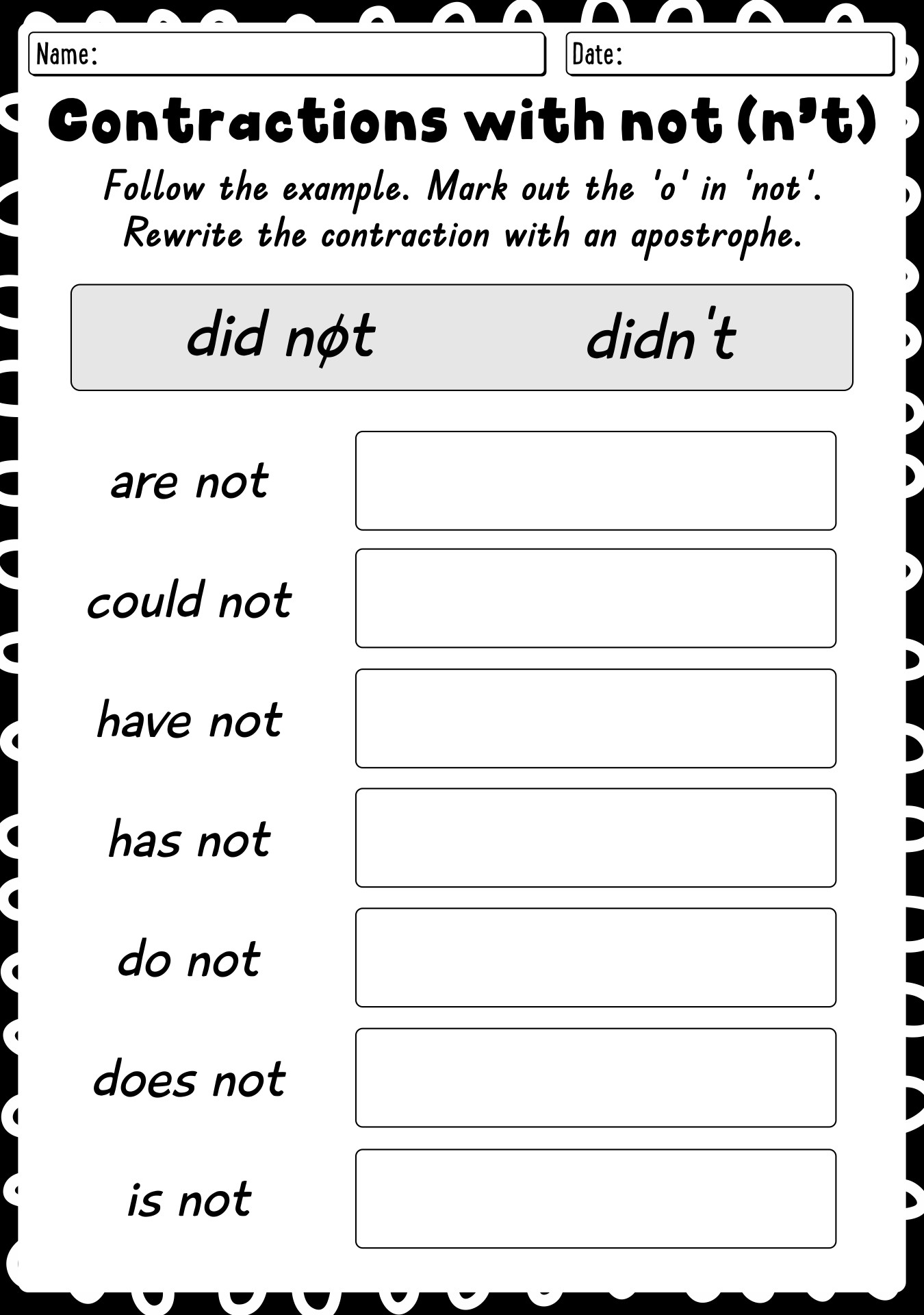 search-results-for-contractions-worksheet-calendar-2015