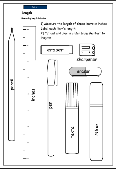 13 Best Images of Measurement Inches Worksheets - Measuring in Inches