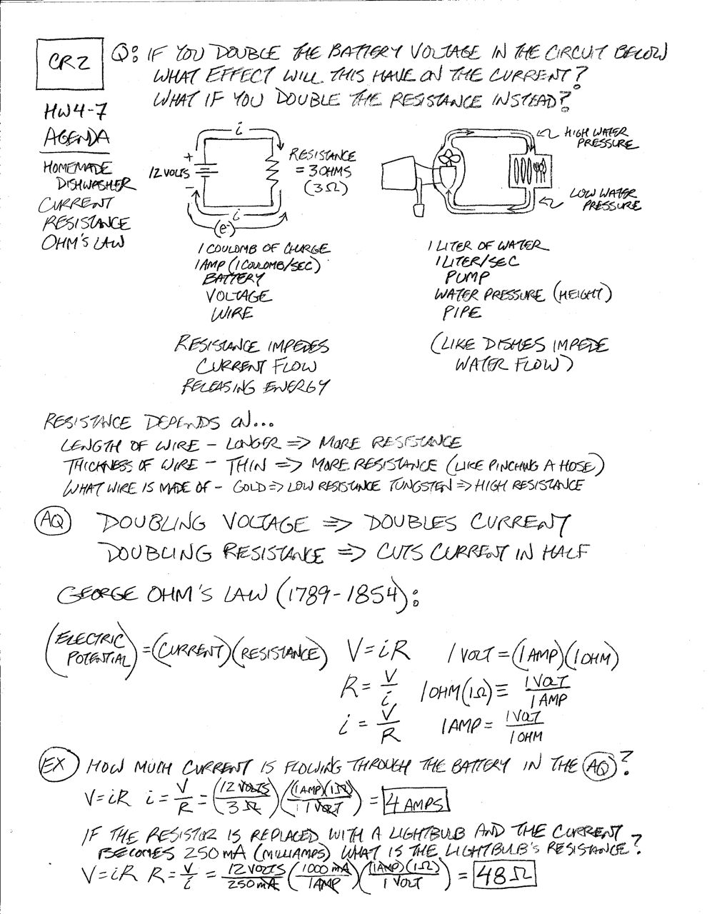 13 Best Images of Ohms Law Practice Problems Worksheet  Ohms Law Worksheet Answers, Ohm S Law 