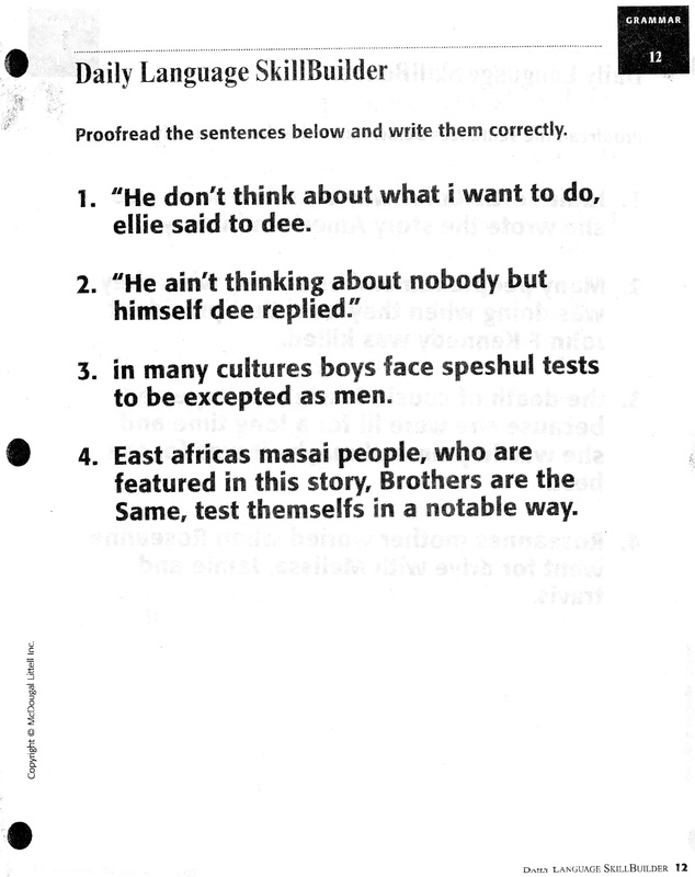 13 Best Images of Letter Correction Worksheets - First Grade Correct