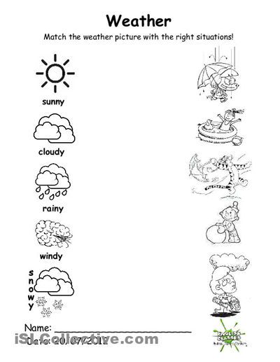 12 Best Images of 1st Grade Science Weather Worksheets - Printable