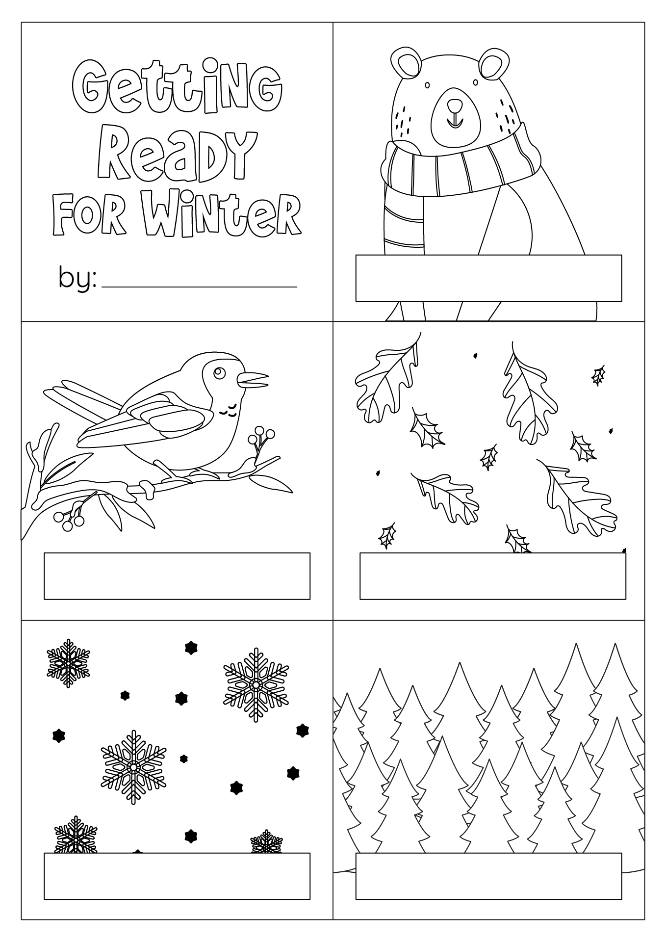13 Best Images Of Winter Animals Worksheets Winter Animals Worksheets