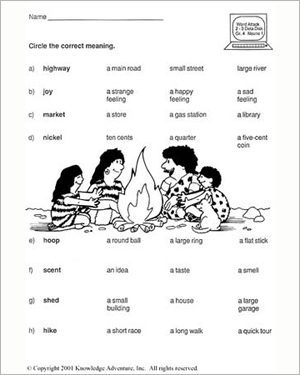 3rd Grade Vocabulary Words