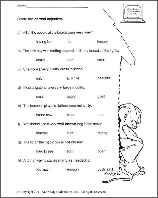 6th Grade Worksheets