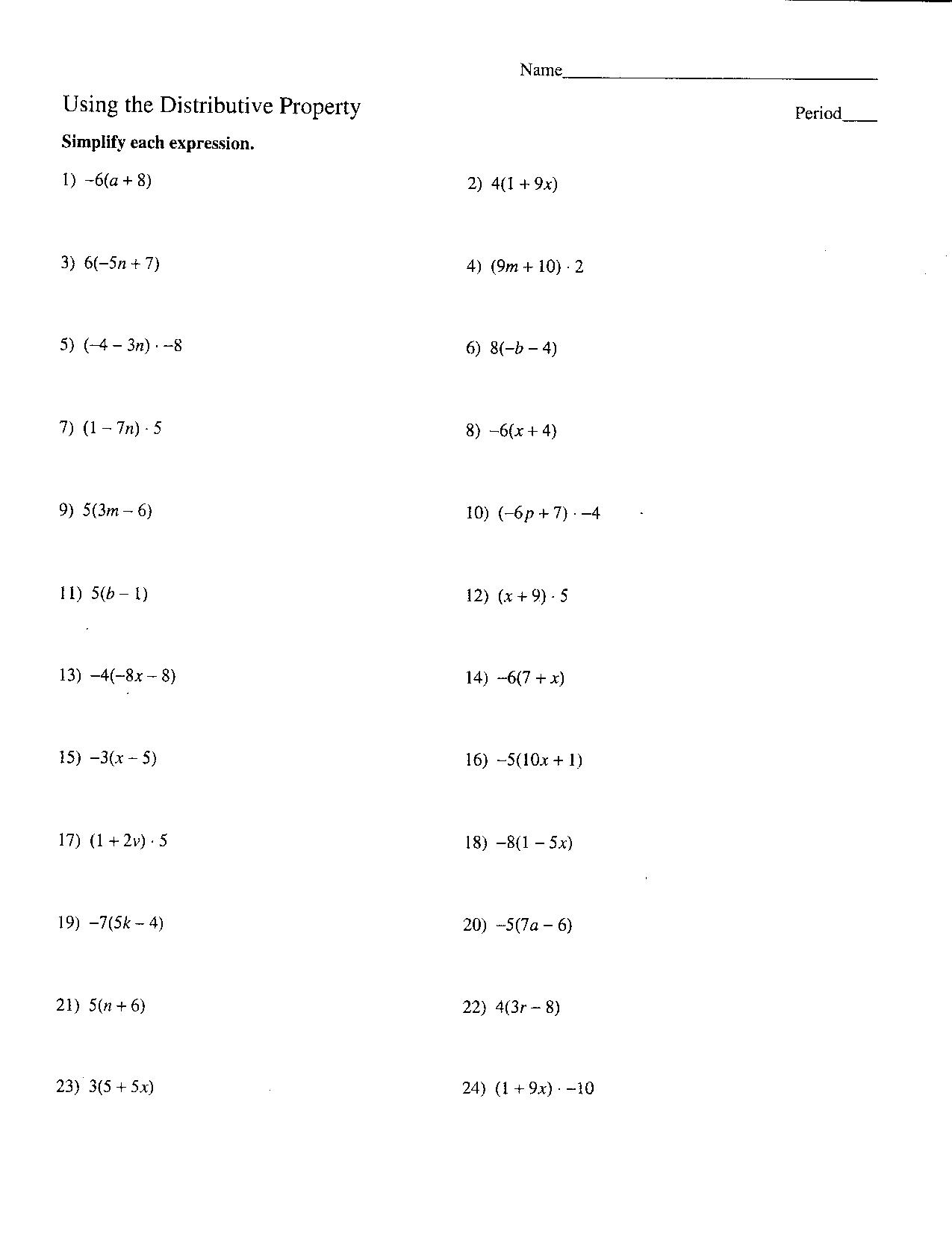 12-best-images-of-equations-with-distributive-worksheet-easy-distributive-property-worksheets