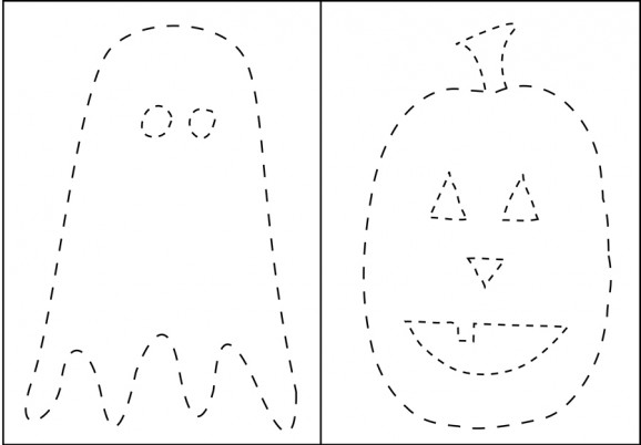 Pumpkin Tracing Preschool