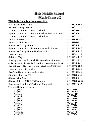 6th Grade Math Worksheets with Answer Key
