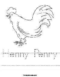 Henny Penny Printable