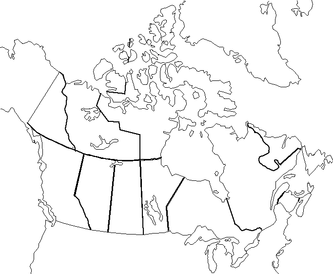 8 Best Images Of Blank Map Of Canada Worksheet Blank Canada Map With