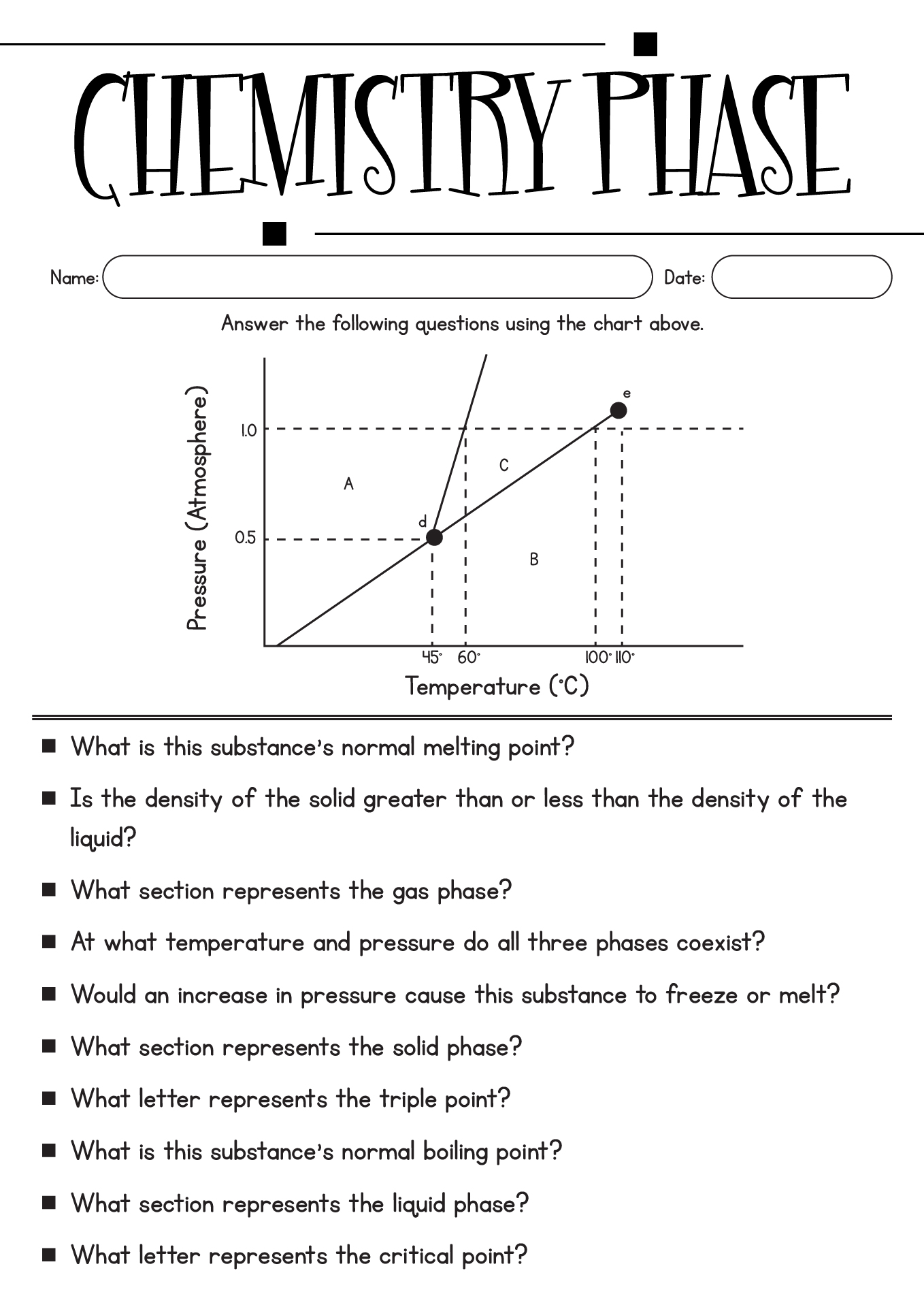 13 Best Images of Phase Changes Of Matter Worksheet - Phase Change