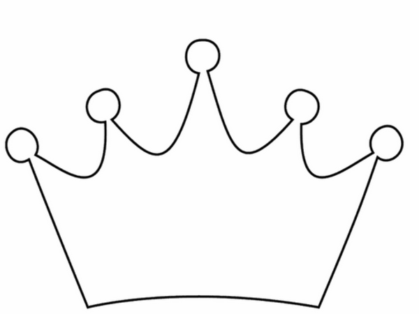 Clip Art Princess Crown Template